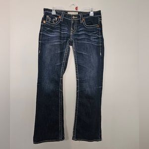 Big Star Sweet Women’s Low Rise Flare Bootcut Denim Jeans Size: 28R (32w/31L)